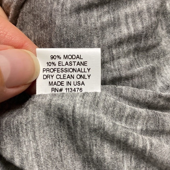 Yigal Azrouel Draped Asymmetric Animal Print Top Size 4 - Picture 6 of 6